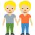 Twitter里的手牵手:中浅肤色emoji表情