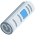 Twitter里的卷起的报纸emoji表情