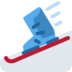 Twitter里的滑雪板emoji表情