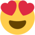 Twitter里的带着心眼的笑脸emoji表情