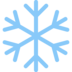 Twitter里的雪花emoji表情