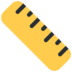 Twitter里的直尺emoji表情
