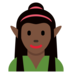 Twitter里的女精灵:深色肤色emoji表情