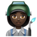 WhatsApp里的工厂女人:深色肤色emoji表情