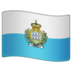WhatsApp里的旗帜:圣马力诺emoji表情