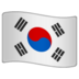 WhatsApp里的国旗:韩国emoji表情