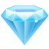 WhatsApp里的宝石emoji表情