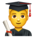 WhatsApp里的男学生emoji表情
