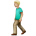 WhatsApp里的行走的人:中浅肤色emoji表情