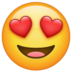 WhatsApp里的带着心眼的笑脸emoji表情