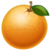WhatsApp里的橘子emoji表情
