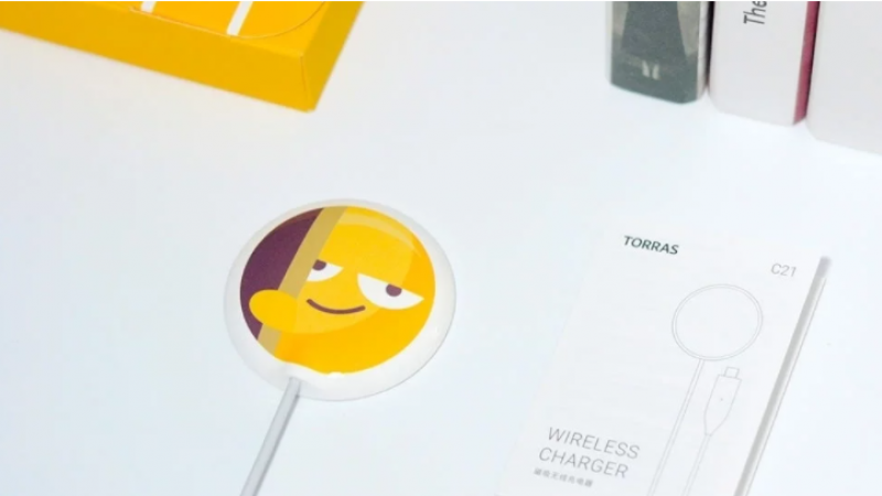 图拉斯MagSafe小冰磁无线充——个性emoji设计，快充不伤机缩略图