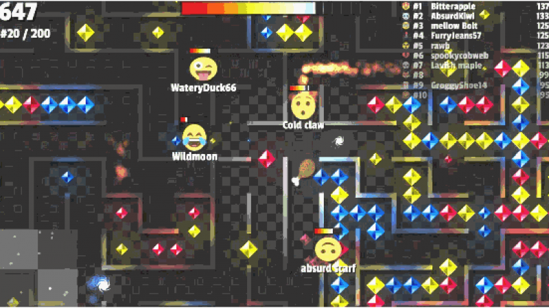 Emoji版本的吃豆子，可以抛弃单机的贪吃蛇了！缩略图