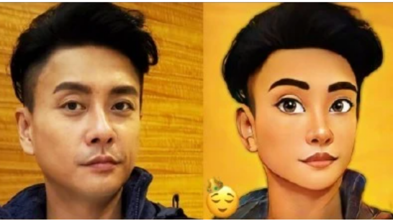 黄宗泽晒出自己emoji版头像 网友：童心未泯黄三岁缩略图