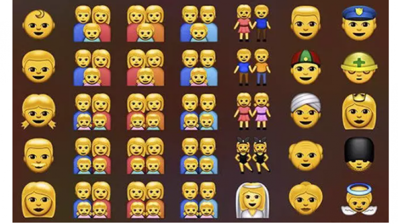 有了更多肤色，emoji 却不再是那个简单快乐的小人缩略图