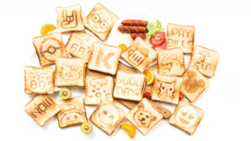 这台面包「打印机」，让你的面包能烤出 emoji 表情！缩略图