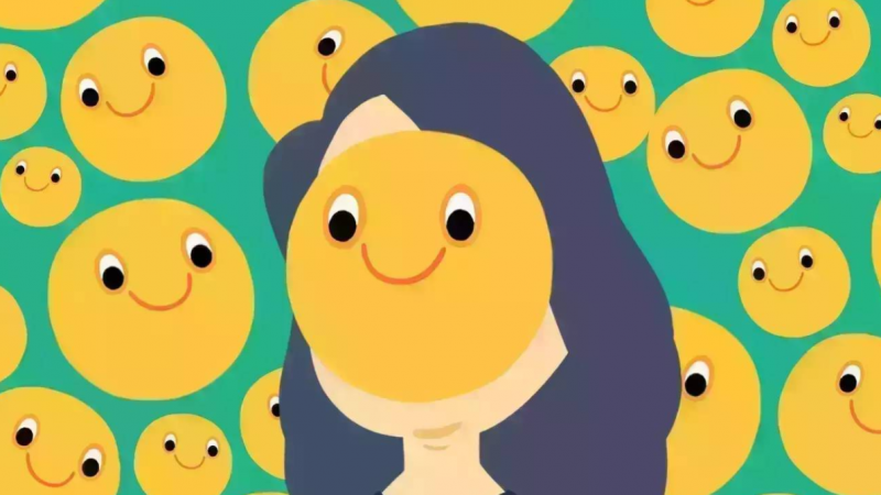 其他微笑都友好和善，微信自带微笑却像个bitch