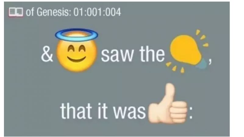 有人把圣经做了个emoji版本……萌炸了！缩略图