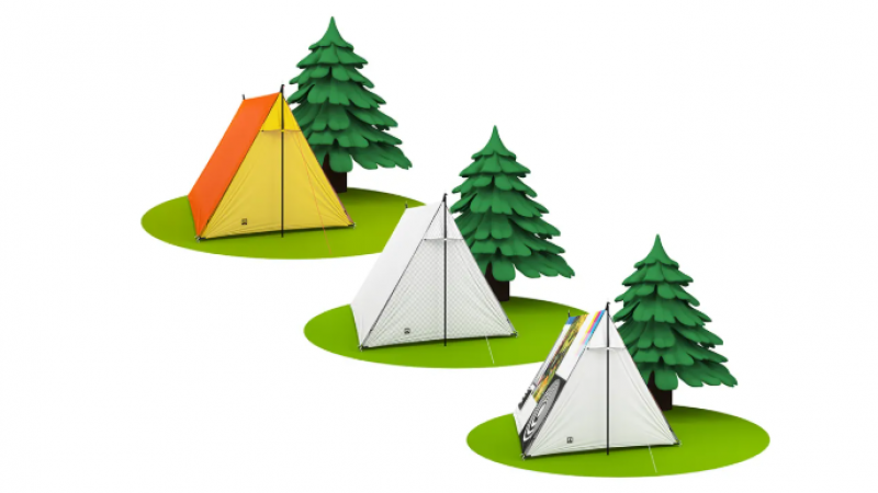 5分钟搭一顶emoji里的露营帐篷，做公园营地的时髦先锋缩略图