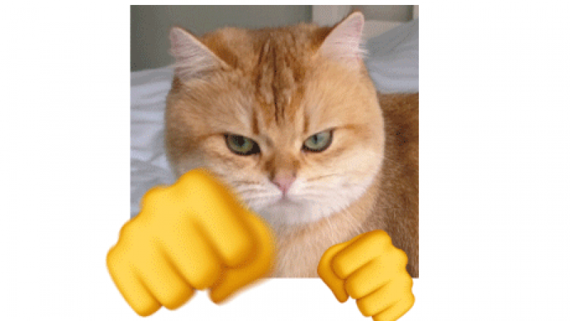 emoji表情包 | 小黄人打拳表情包缩略图